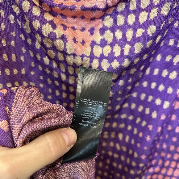 NWT Karen Millen XXXL KAREN Plus Size Mirrored Knitted Maxi Column Dress - Picture 13 of 13